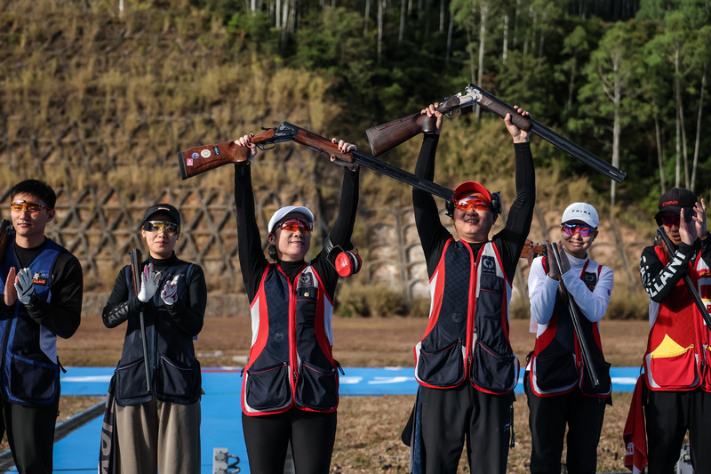刘英姿／郭雨浩夺全运飞碟多向混合团体金牌